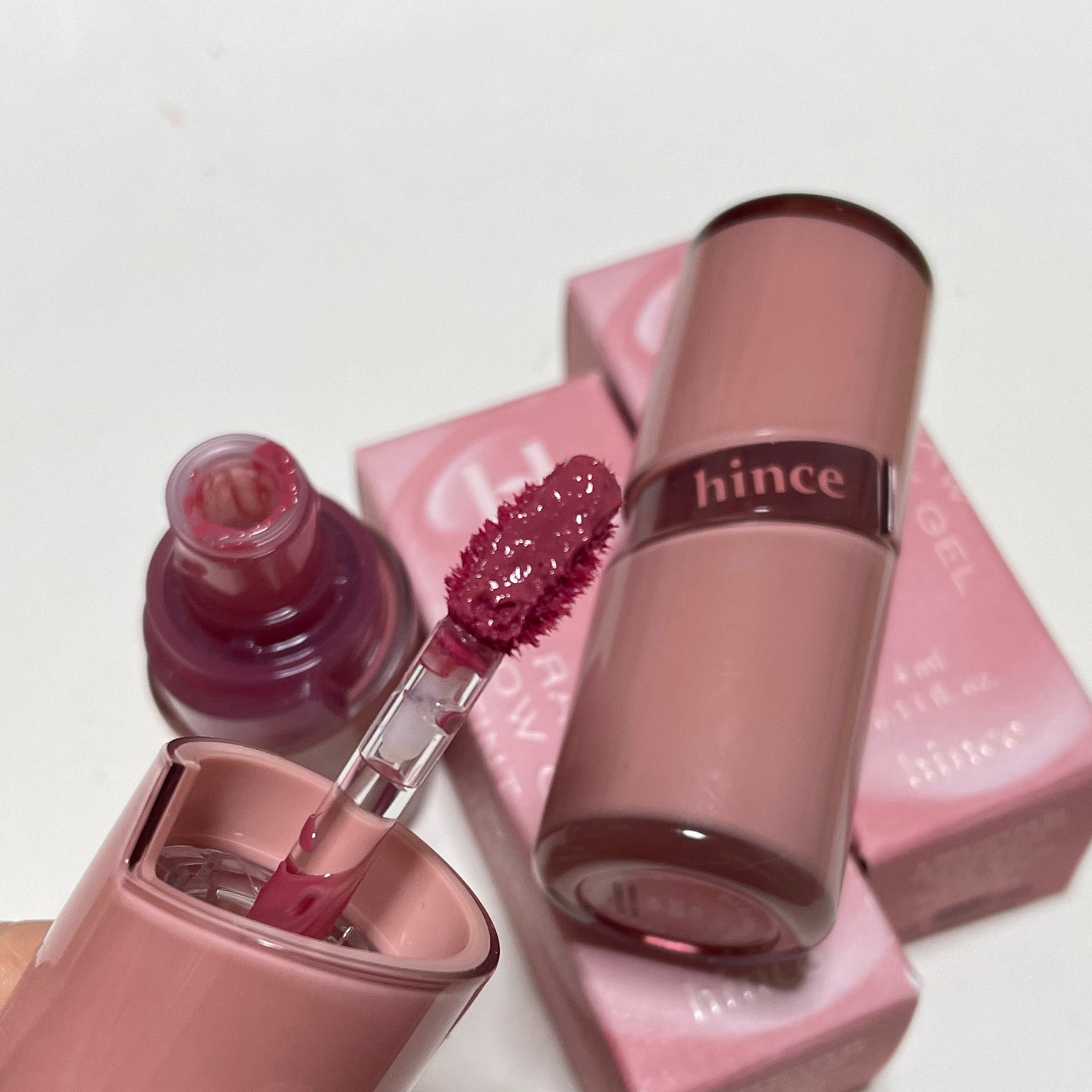 ロウグロウジェルティント/hince/リップティントを使ったクチコミ(4枚目)