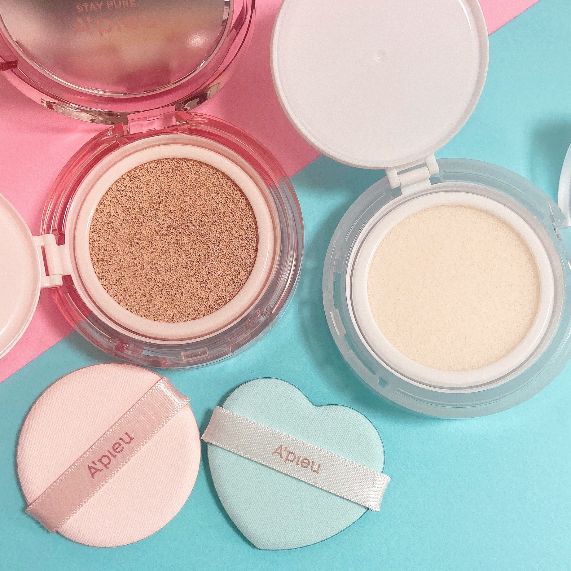 スキンケア ウォーターロッククッション　/A’pieu/クッションファンデーションを使ったクチコミ（2枚目）