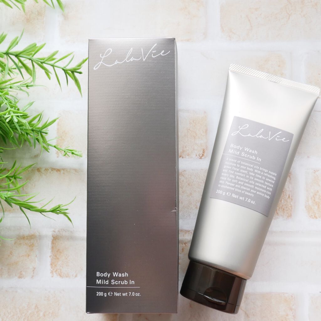 ボディウォッシュ マイルドスクラブイン/Lala Vie/ボディスクラブを使ったクチコミ（2枚目）