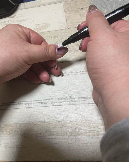 ぱすかる on LIPS 「ネイルを行う時はお風呂に入る前にネイルのボトルを冷凍庫で冷やし..」(9枚目)