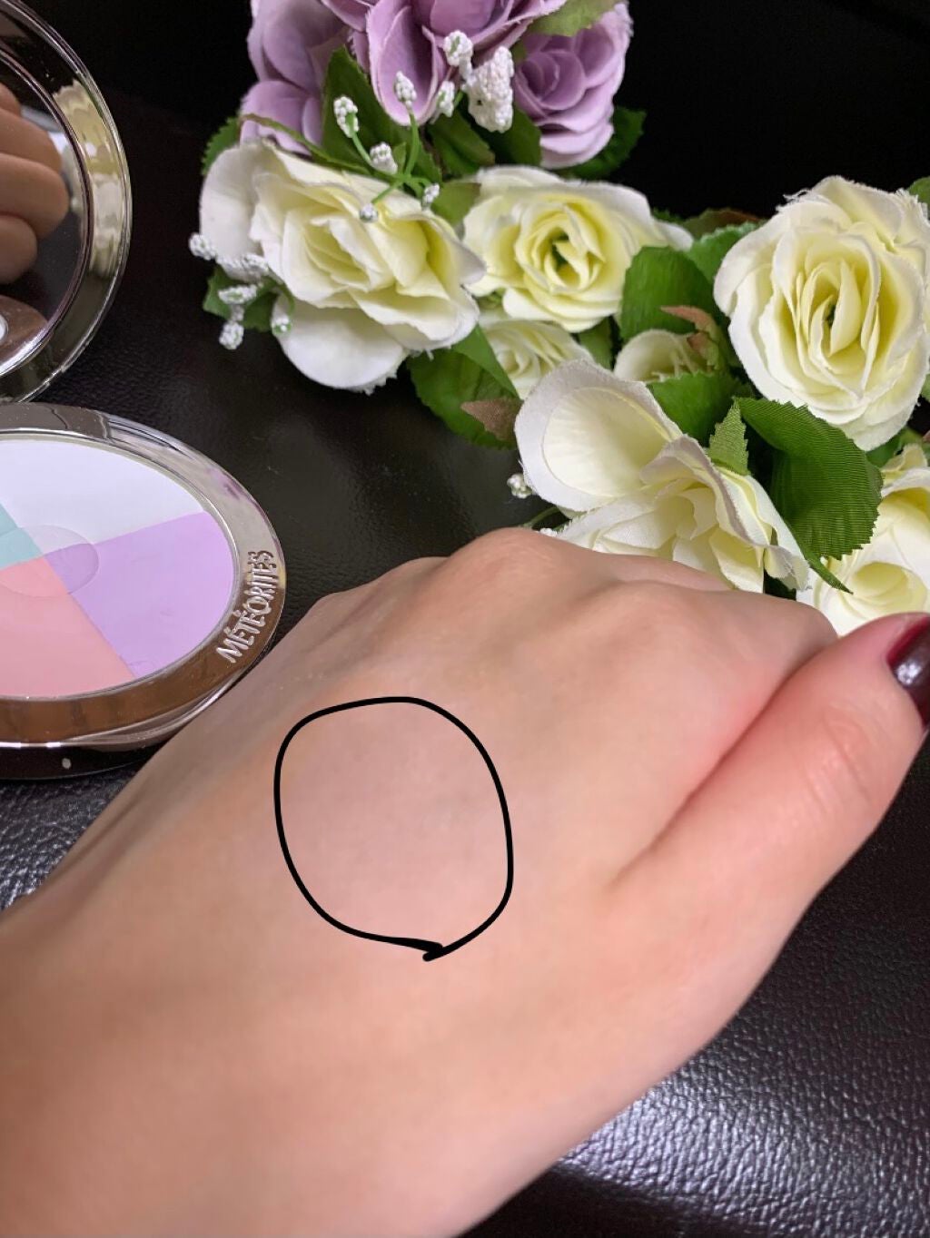 メテオリット コンパクト/GUERLAIN/プレストパウダーを使ったクチコミ(4枚目)