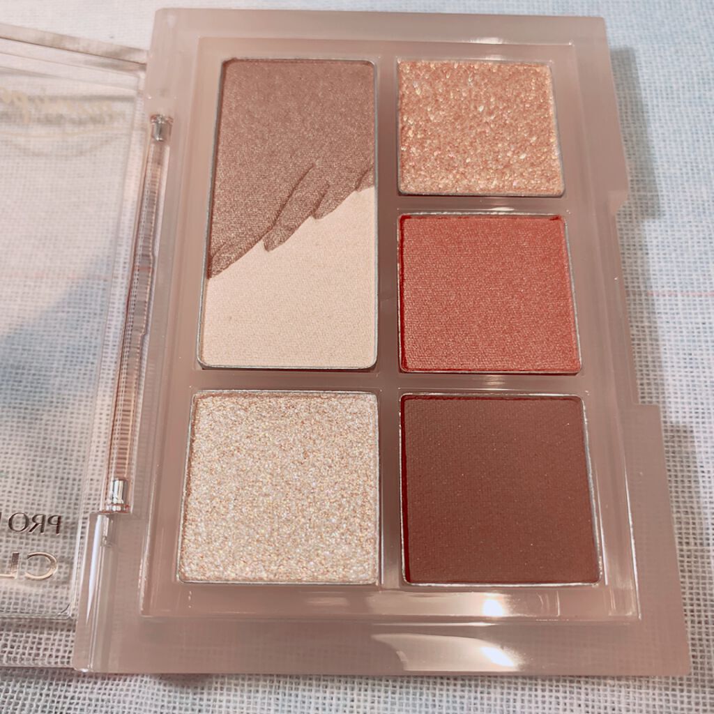 プロ アイパレット ミニ/CLIO/アイシャドウパレットを使ったクチコミ（3枚目）