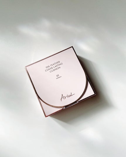 アリウル インクフェザーカバーラスティングクッション/Ariul/クッションファンデーションを使ったクチコミ(2枚目)