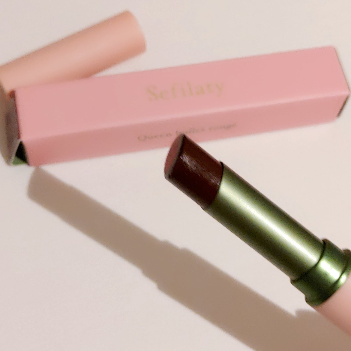 セフィラティ クイーンバレットルージュ/Sefilaty/口紅を使ったクチコミ(3枚目)