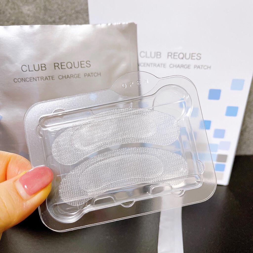 リクエス コンセントレート チャージ パッチ/クラブ/シートマスク・パックを使ったクチコミ(2枚目)