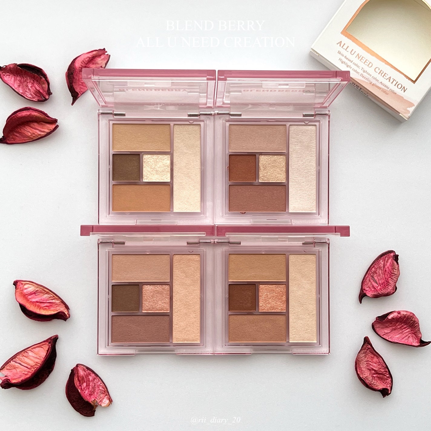 ブレンドベリー オールユーニード クリエイション/BLEND BERRY/マルチパレットを使ったクチコミ(1枚目)