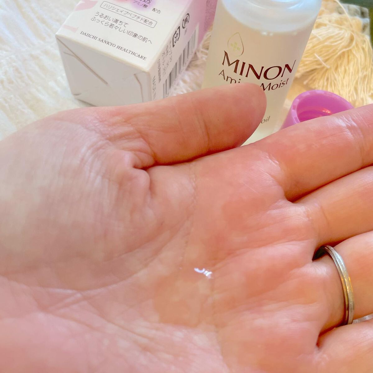 ミノン アミノモイスト エイジングケア オイル/ミノン/フェイスオイルを使ったクチコミ(2枚目)