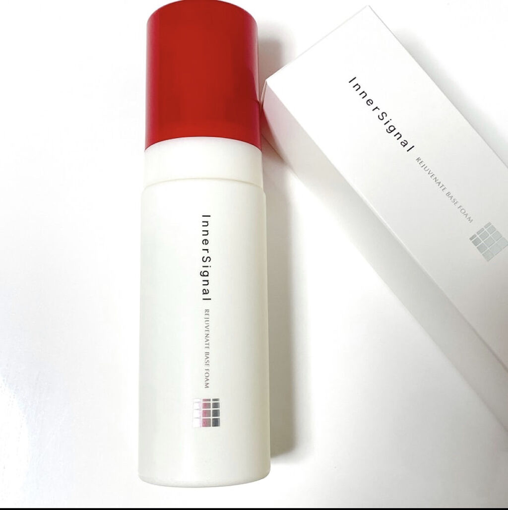 リジュブネイトベースフォーム/インナーシグナル/泡洗顔を使ったクチコミ（1枚目）