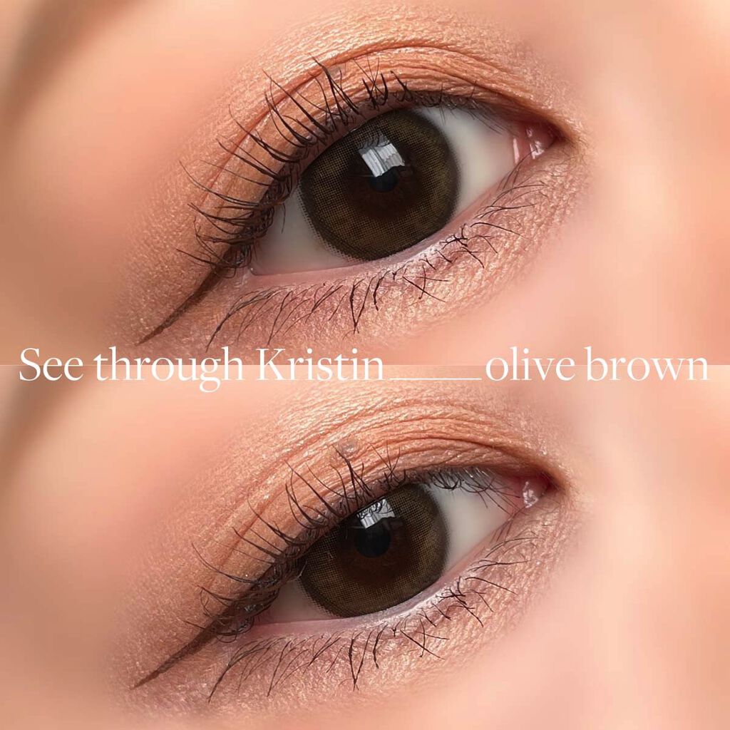 See Through Kristin/Hapa kristin/カラーコンタクトレンズを使ったクチコミ（2枚目）
