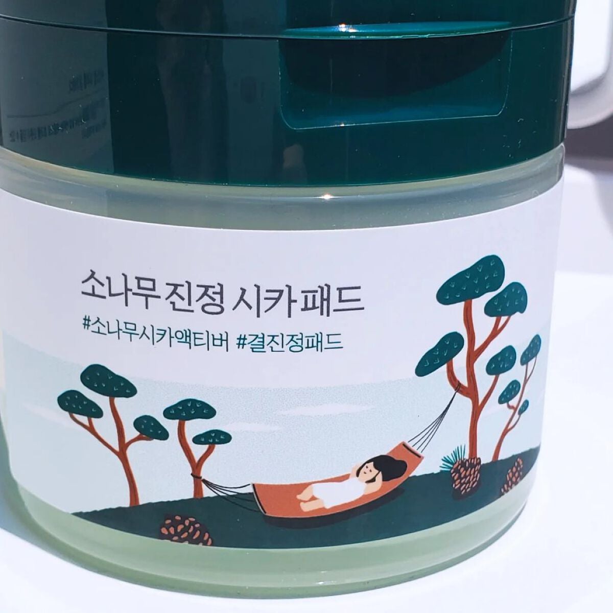 松の木 カーミングシカパッド/ROUND LAB/トナーパッドを使ったクチコミ(2枚目)