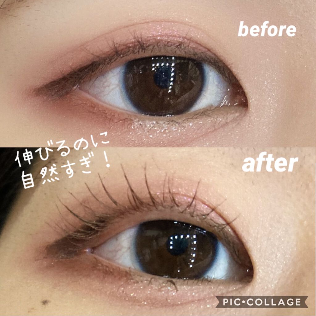 「塗るつけまつげ」自まつげ際立てタイプ/デジャヴュ/マスカラを使ったクチコミ（2枚目）