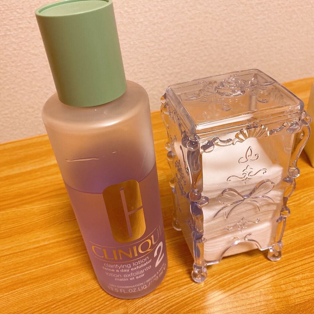 クラリファイング ローション 2/CLINIQUE/拭き取り化粧水を使ったクチコミ（2枚目）