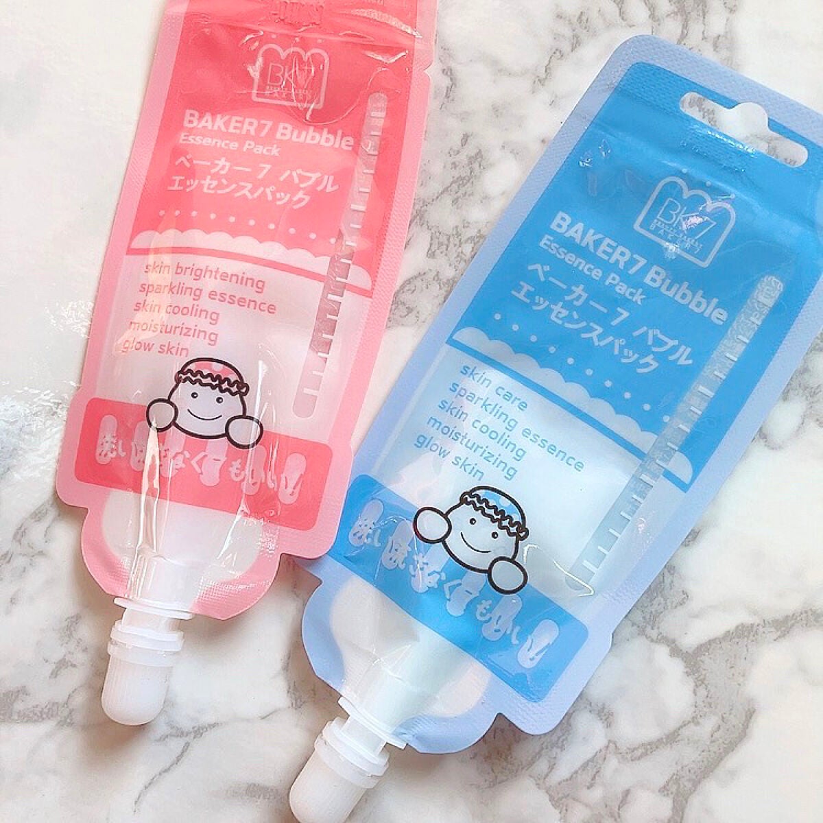 マジックバブルエッセンスパックMINI/BAKER7/シートマスク・パックを使ったクチコミ(1枚目)