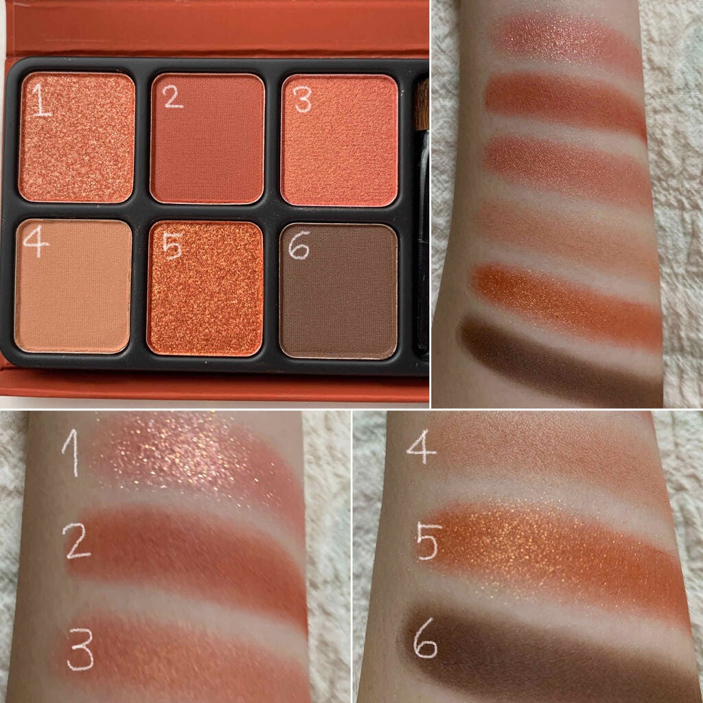 アイカラーパレット/heme/アイシャドウパレットを使ったクチコミ(2枚目)