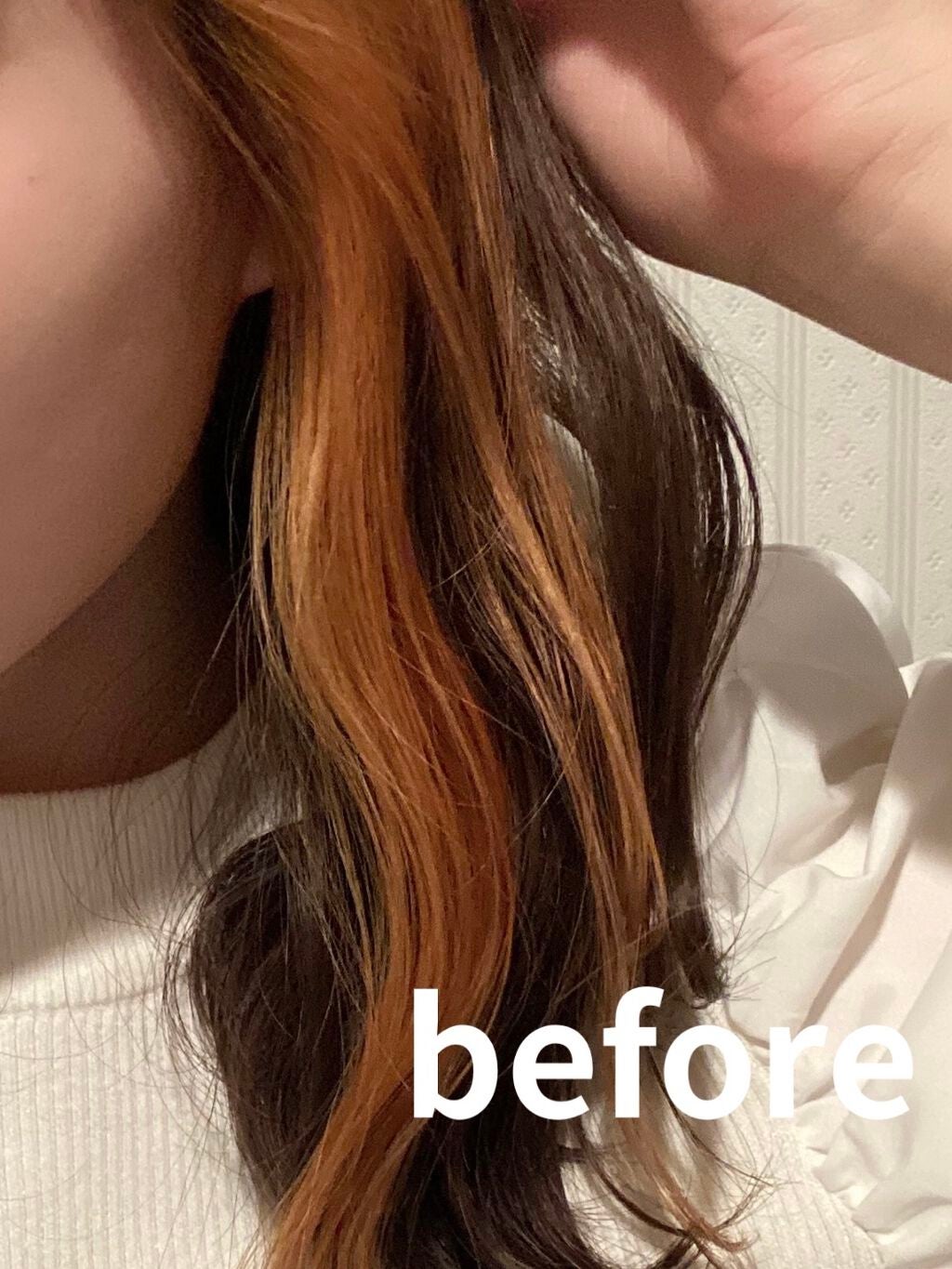 エンシェールズカラーバター/エンシェールズ/ヘアカラーを使ったクチコミ(2枚目)