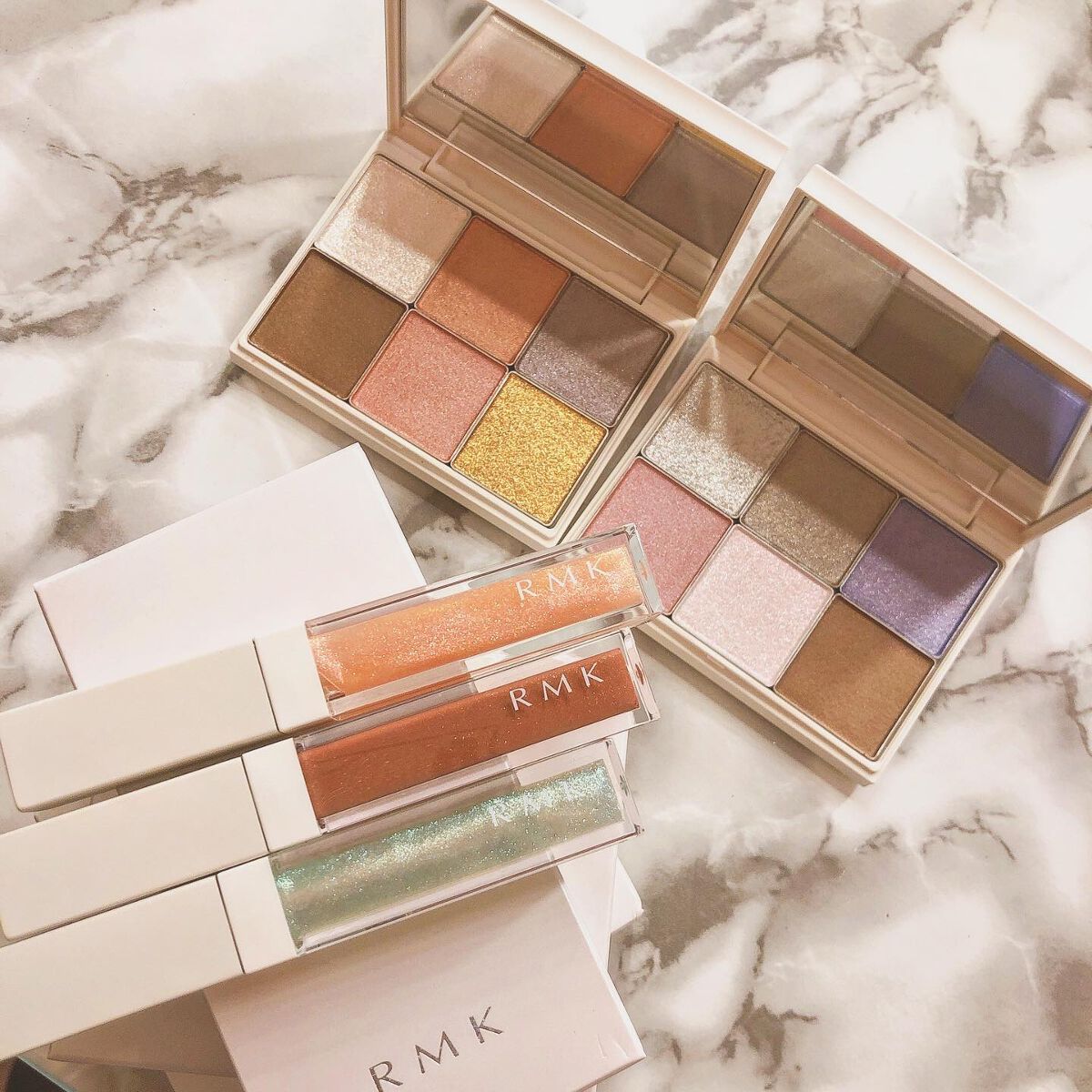 プリズマティックラスター リップグロスキット/RMK/メイクアップキットを使ったクチコミ（1枚目）