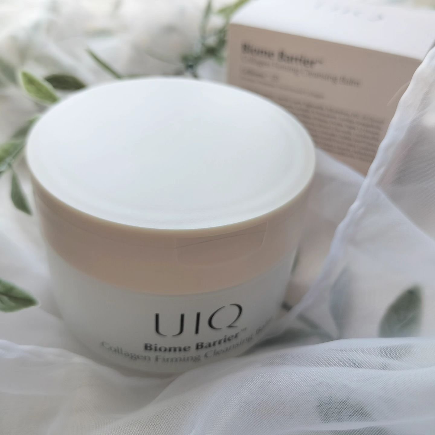 バイオームバリアコラーゲンファーミングクレンジングバーム/UIQ/クレンジングバームを使ったクチコミ（1枚目）