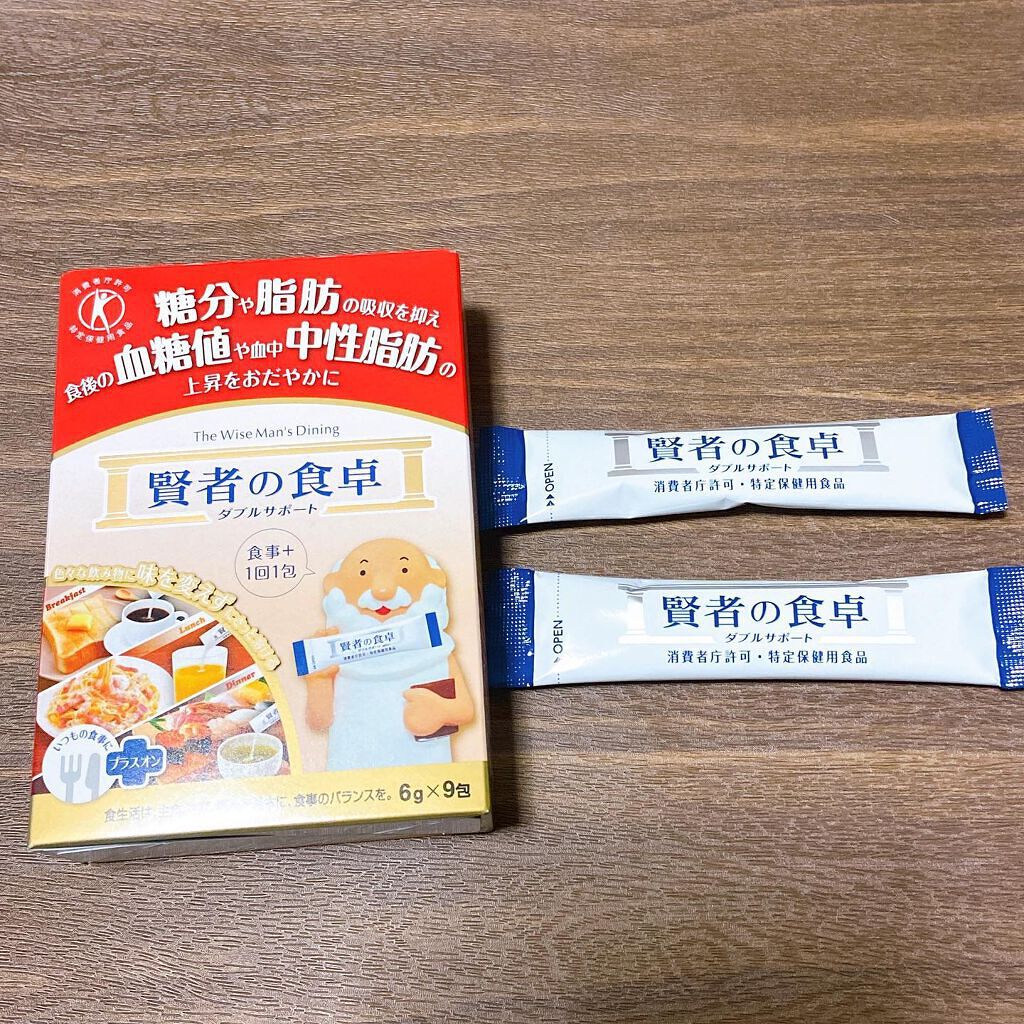 賢者の食卓ダブルサポート/大塚製薬/健康サプリメントを使ったクチコミ(3枚目)