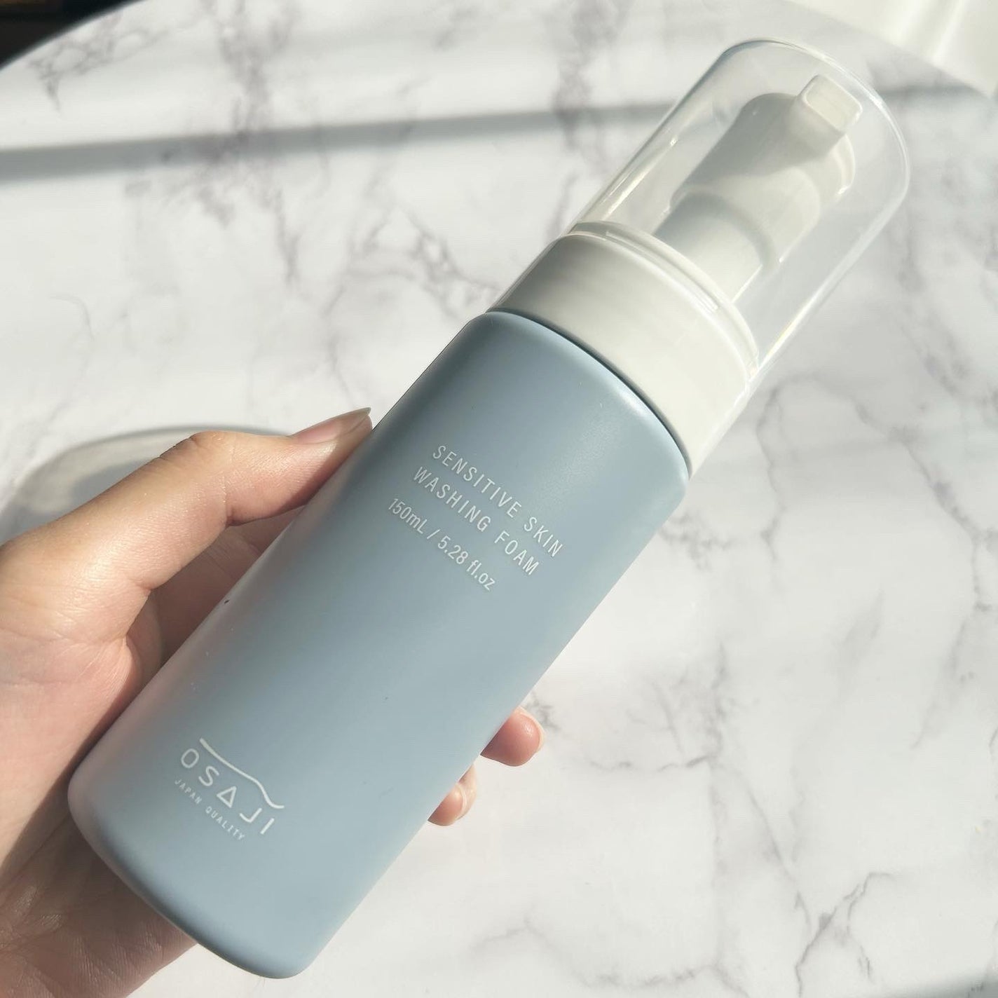 センシティブ スキン ウォッシングフォーム/OSAJI/泡洗顔を使ったクチコミ(1枚目)