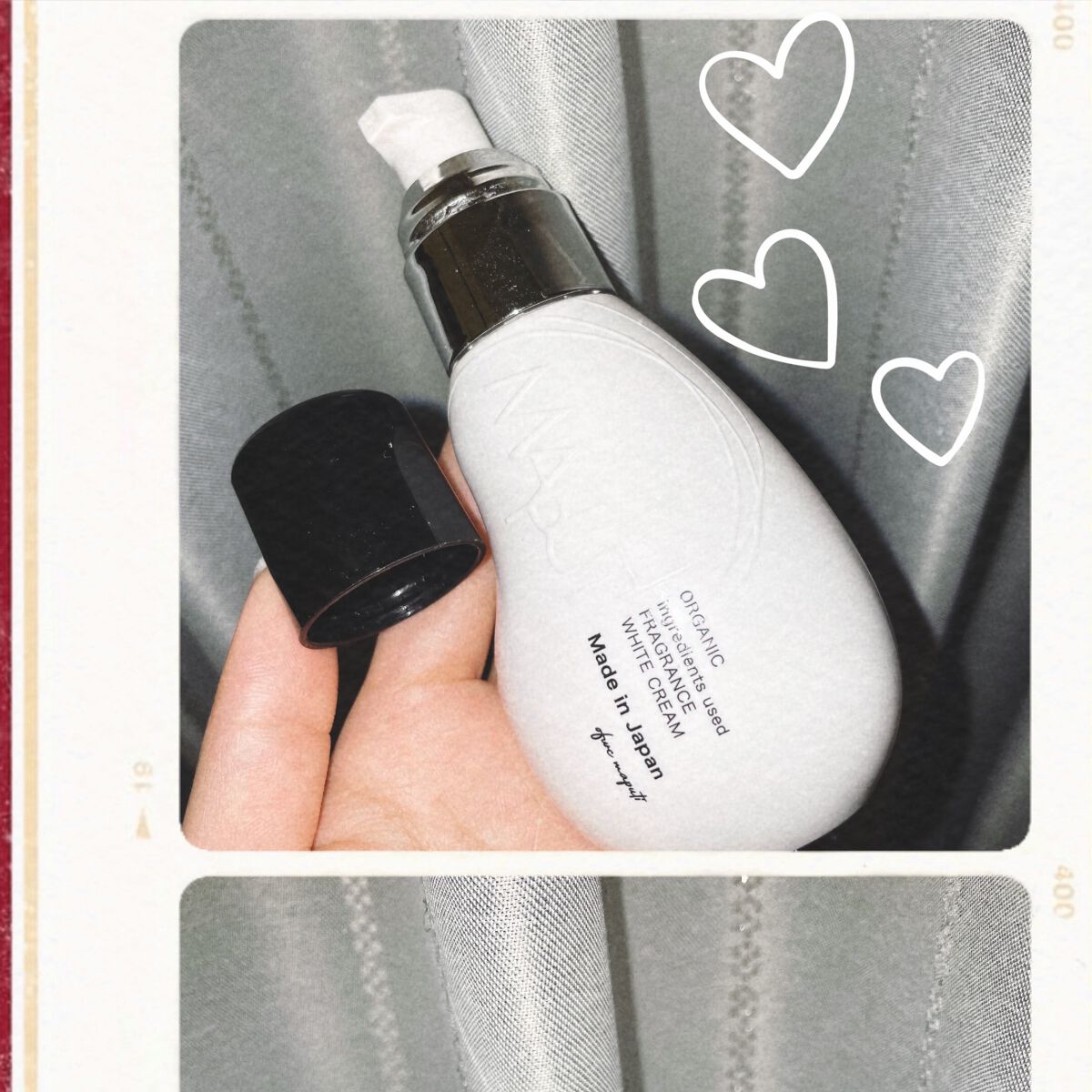 オーガニックフレグランスホワイトクリーム/MAPUTI/デリケートゾーンケアを使ったクチコミ（1枚目）