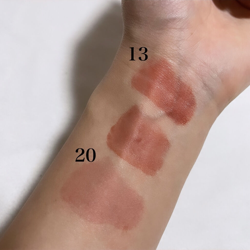 ジューシーラスティングティント/rom&nd/リップティントを使ったクチコミ（3枚目）