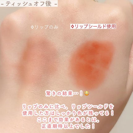 リキッドリップシールド/キスミー/リップオイルを使ったクチコミ(7枚目)