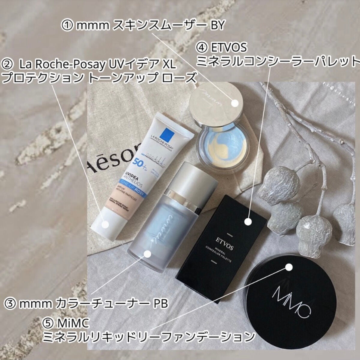 ミネラルコンシーラーパレット/エトヴォス/パレットコンシーラーを使ったクチコミ(2枚目)