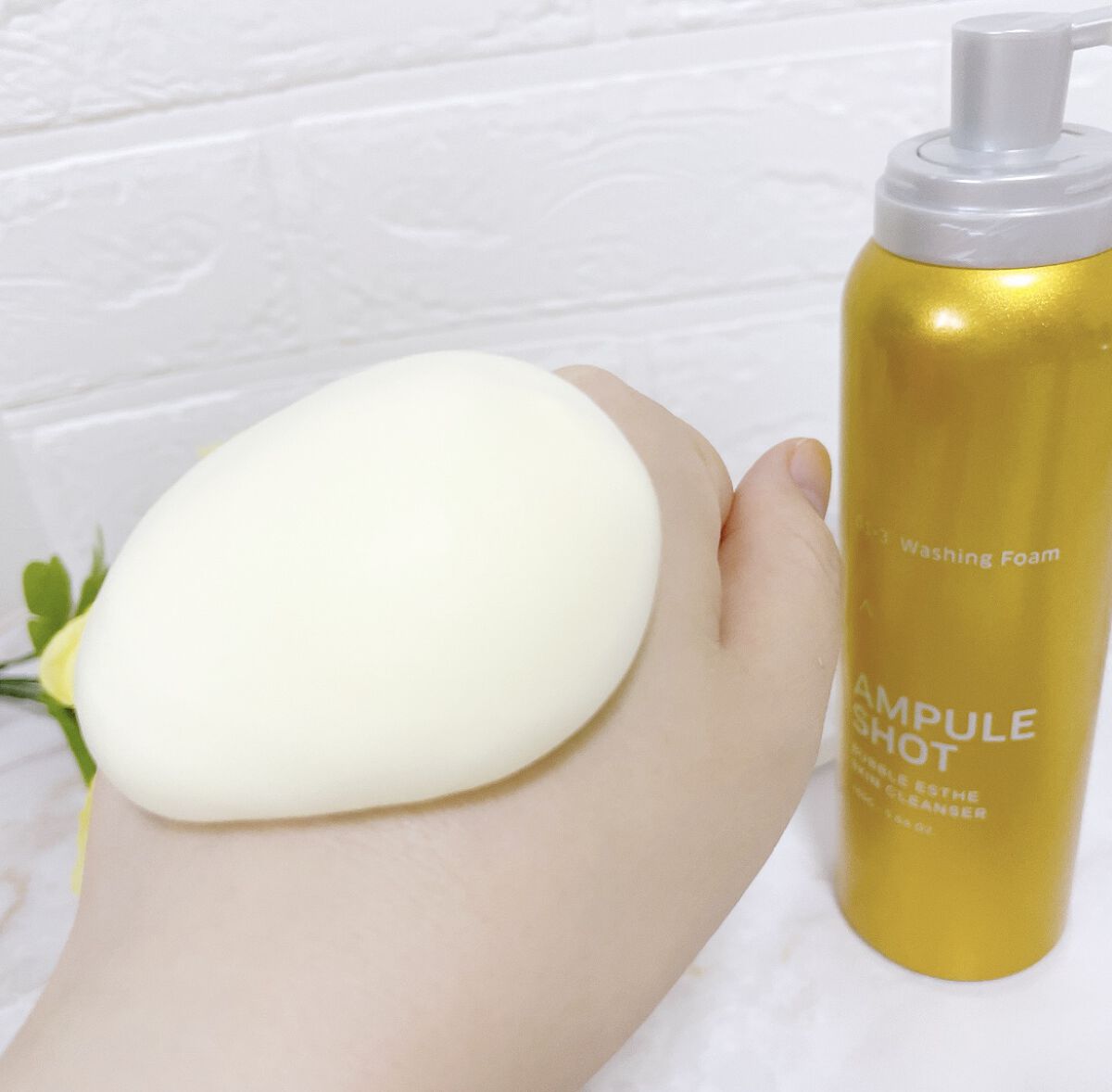 バブルエステ 炭酸洗顔フォーム/AMPULE SHOT/泡洗顔を使ったクチコミ（2枚目）