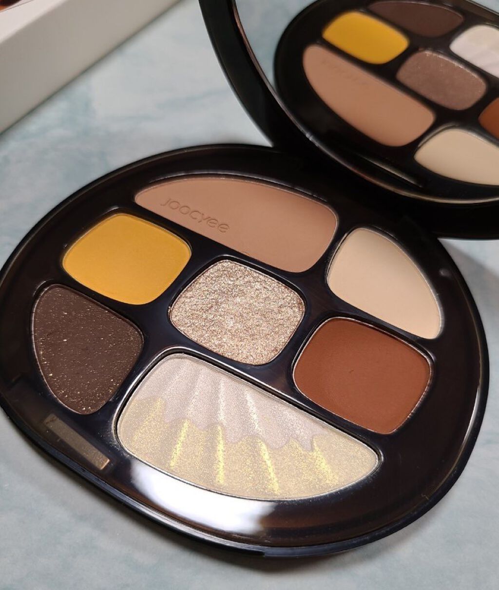 琥珀マルチパレット 04 琥珀ブラウン/Joocyee/アイシャドウパレットを使ったクチコミ（1枚目）