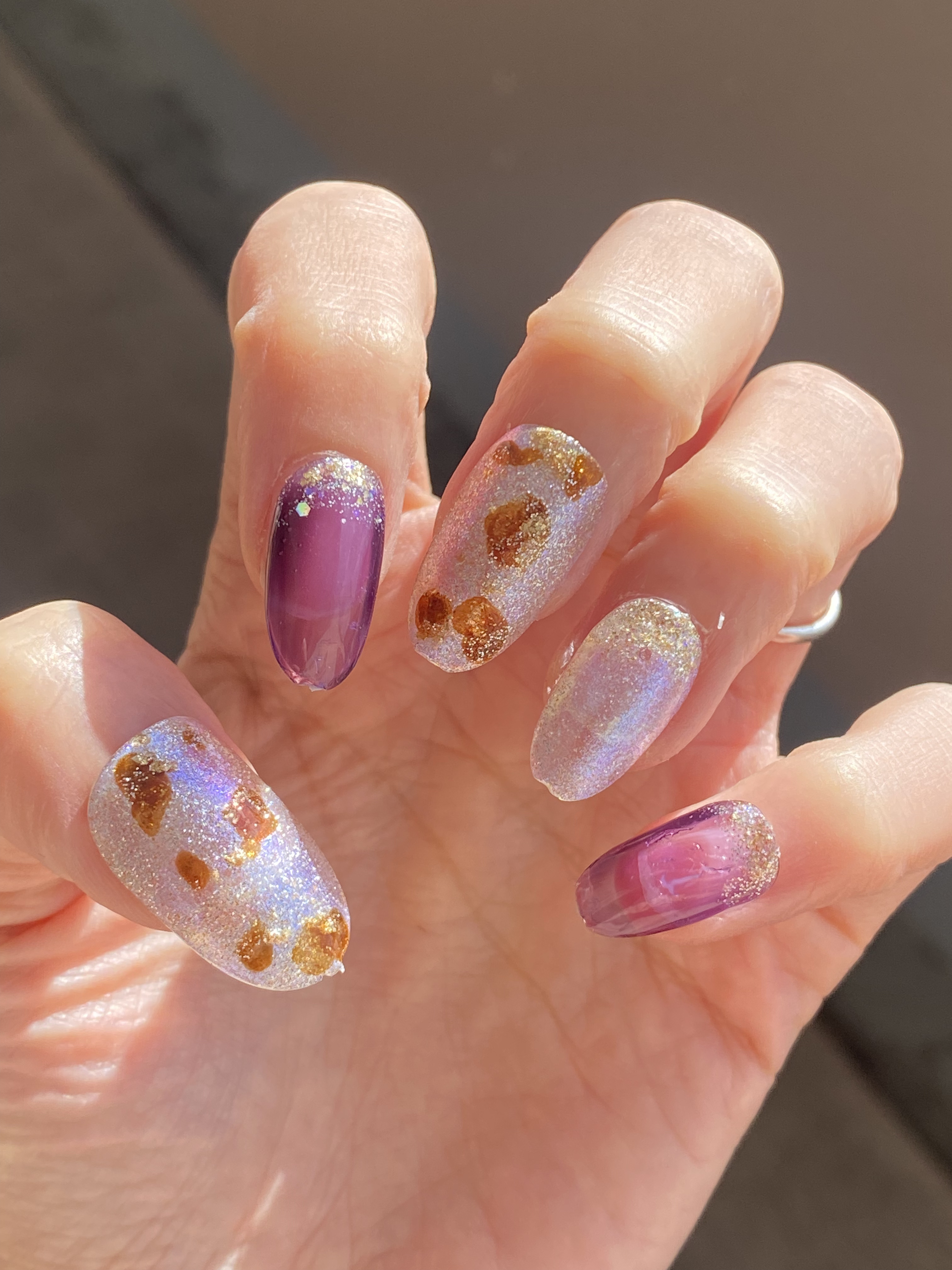 ディオリフィック グリッター トップ コート/Dior/ネイルトップコートを使ったクチコミ（2枚目）