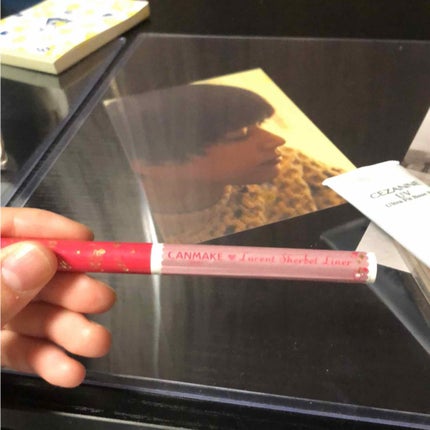 ルーセントシャーベットライナー/キャンメイク/ジェルアイライナーを使ったクチコミ(1枚目)