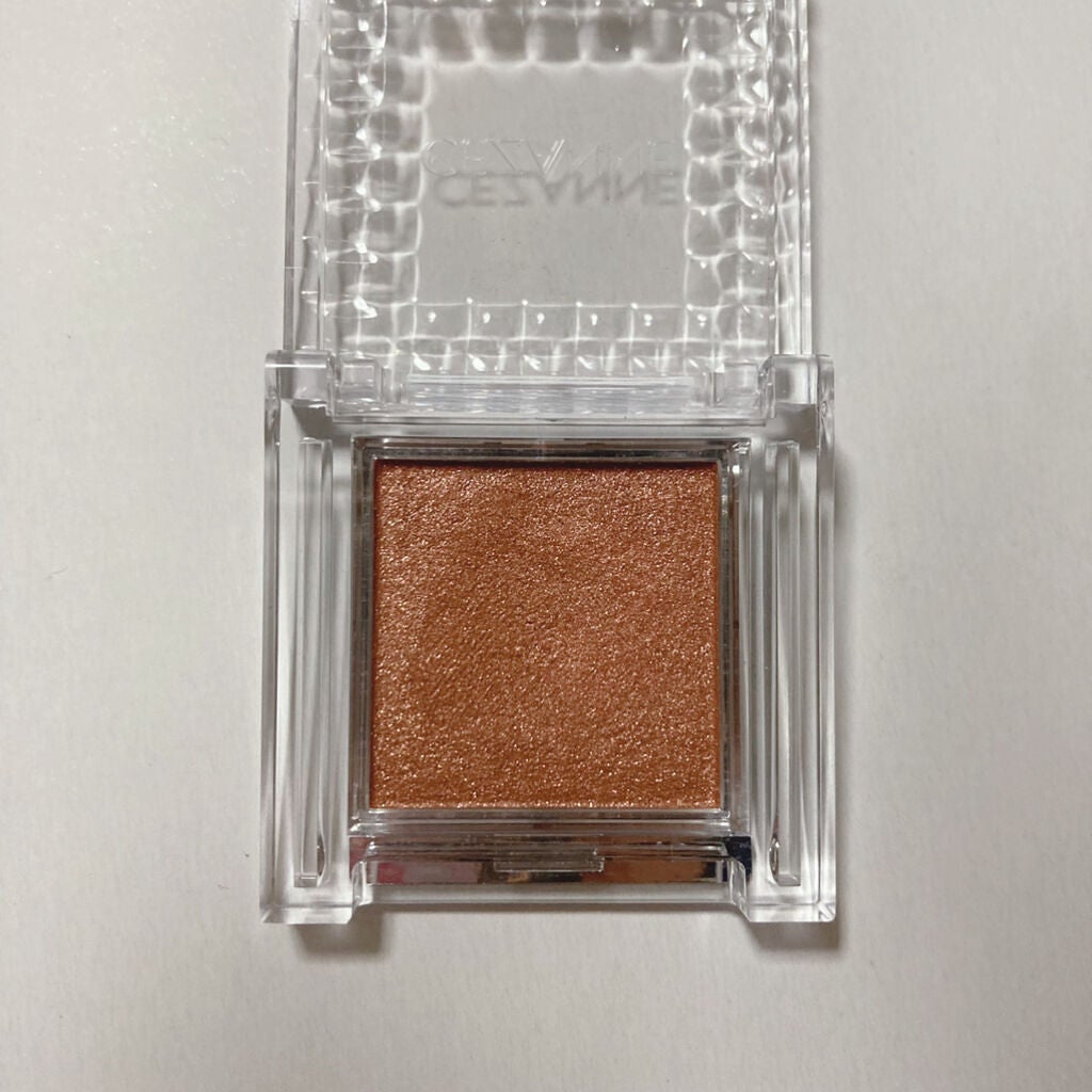 シングルカラーアイシャドウ/CEZANNE/単色アイシャドウを使ったクチコミ(2枚目)