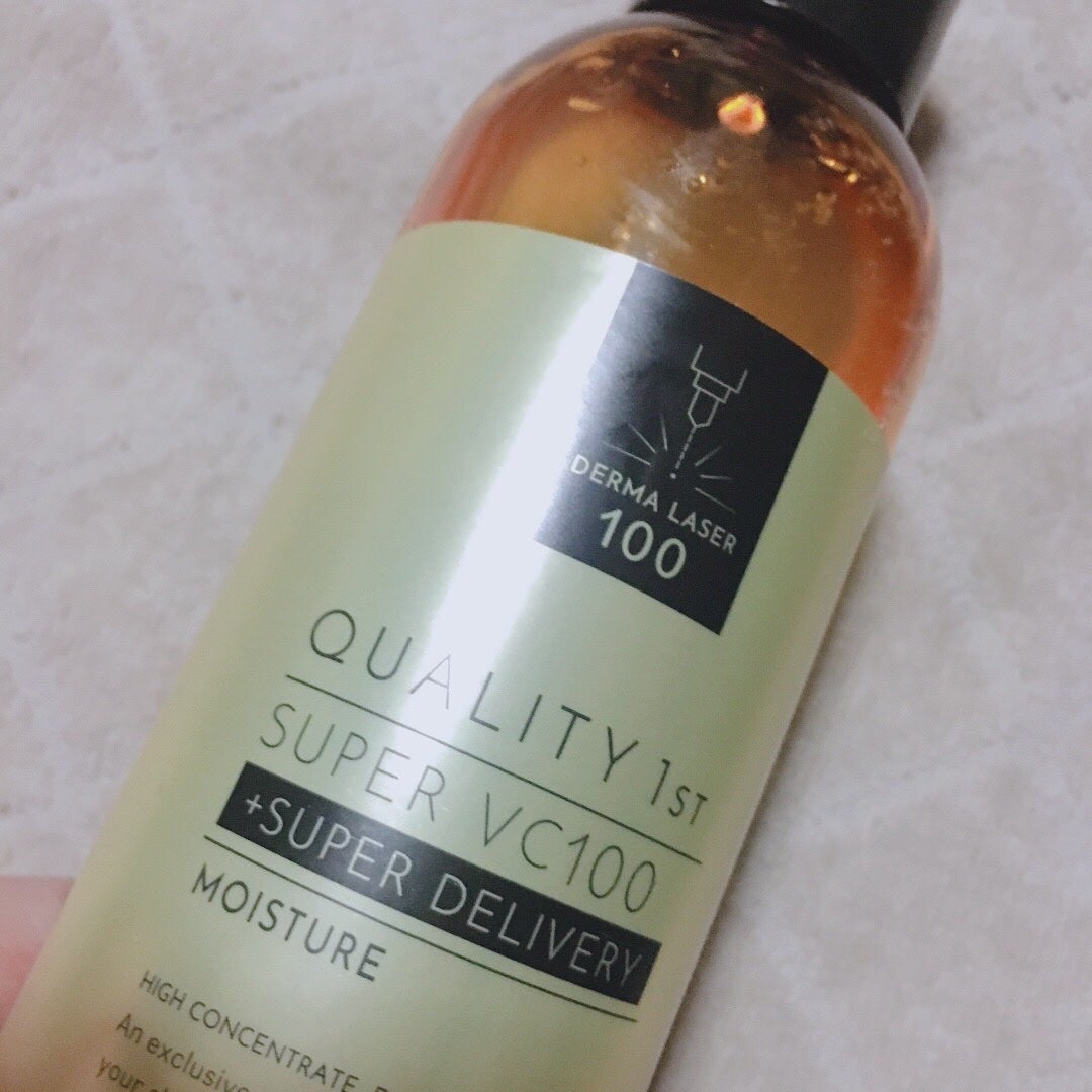 ダーマレーザー スーパーVC100ローション(しっとり)/クオリティファースト/化粧水を使ったクチコミ(1枚目)