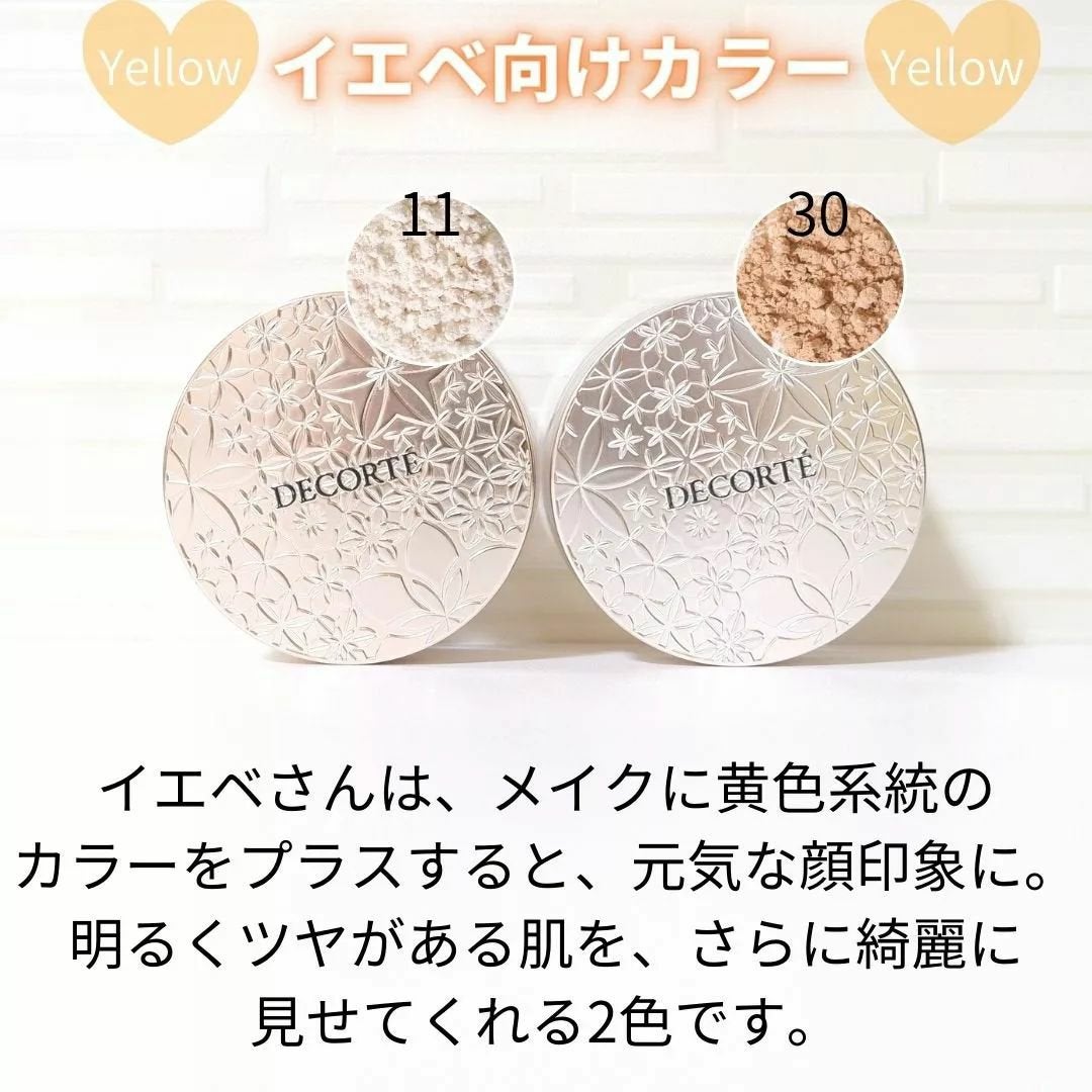フェイスパウダー/DECORTÉ/ルースパウダーを使ったクチコミ(3枚目)