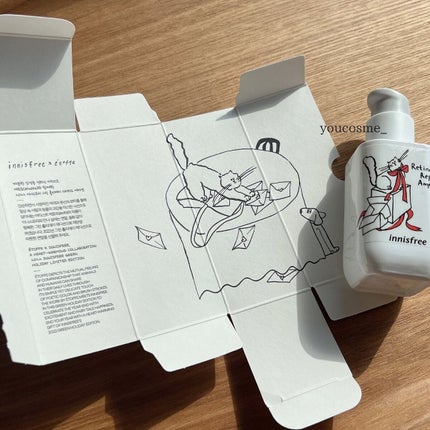 レチノール シカ リペア セラム/innisfree/美容液を使ったクチコミ(4枚目)