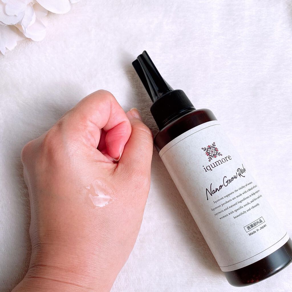 ナノグロウリッチ/iqumore/頭皮ローションを使ったクチコミ(3枚目)