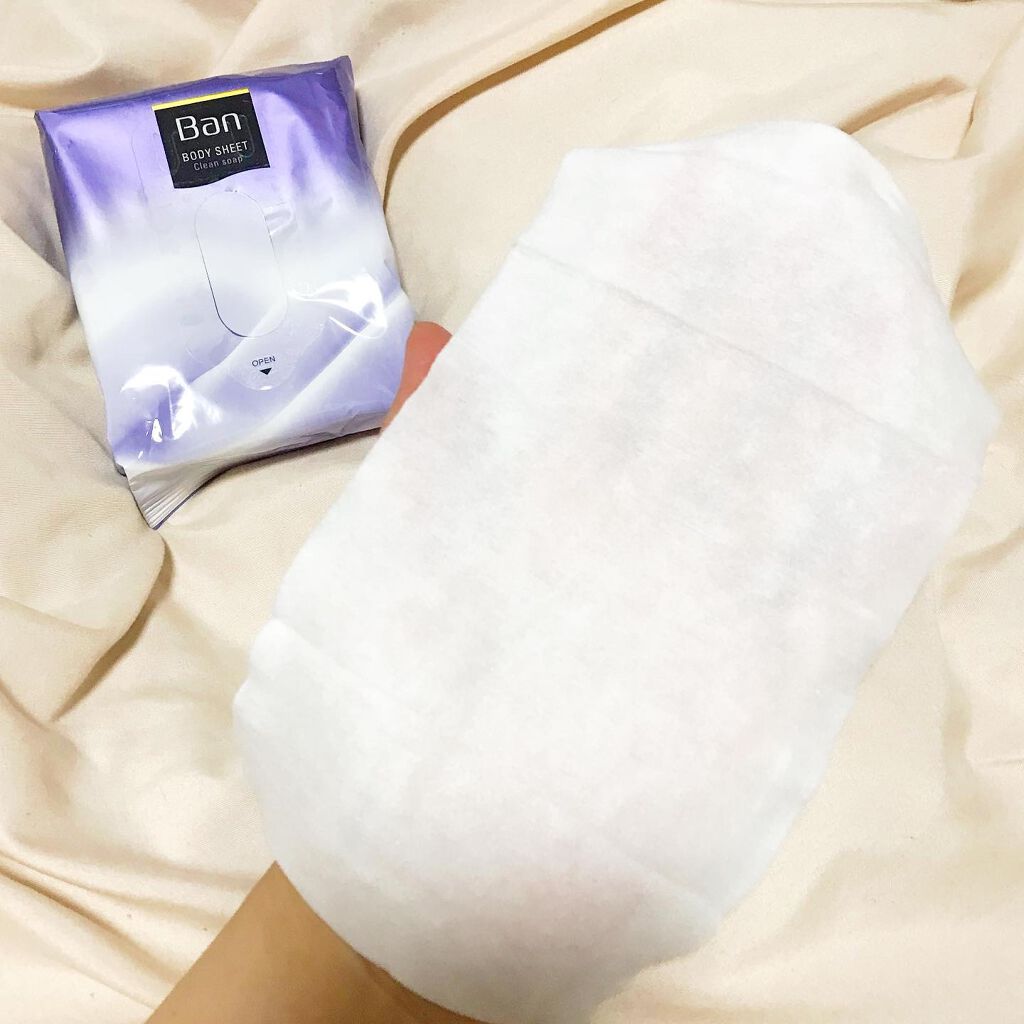 さっぱり感PREMIUMシート パウダーinタイプ /Ban/デオドラント・制汗剤を使ったクチコミ(2枚目)