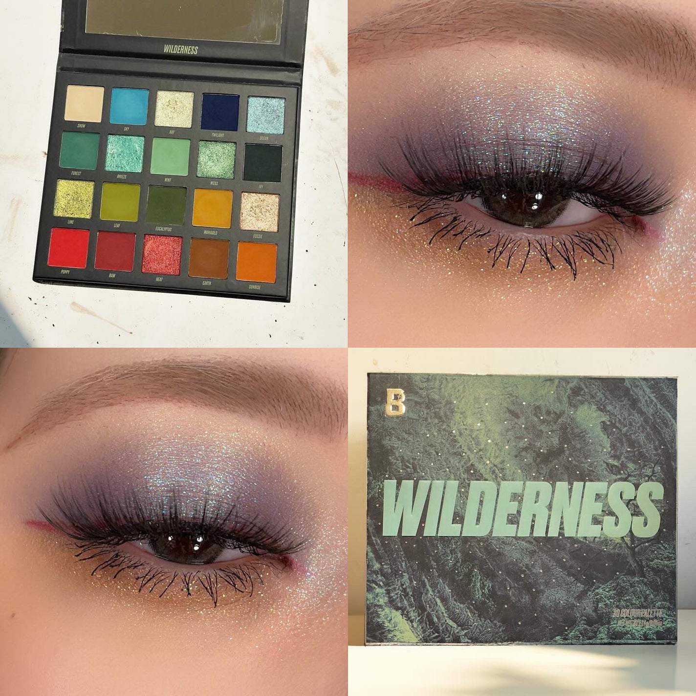 WILDERNESS PALETTE/BEAUTYBAY/アイシャドウパレットを使ったクチコミ(1枚目)