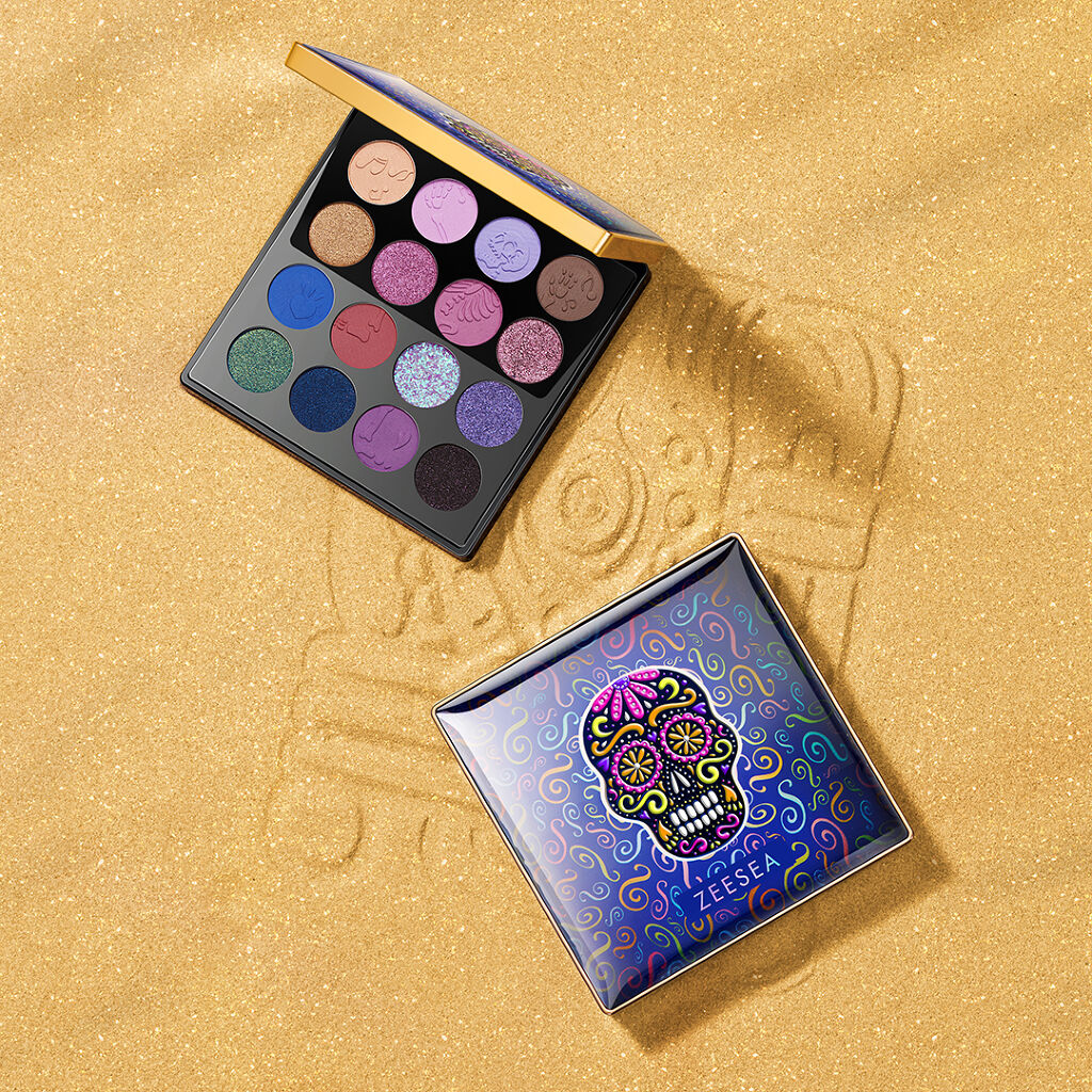 ZEESEA イメージ「マヤ」 アイシャドウパレット 03# クリスタルスカル