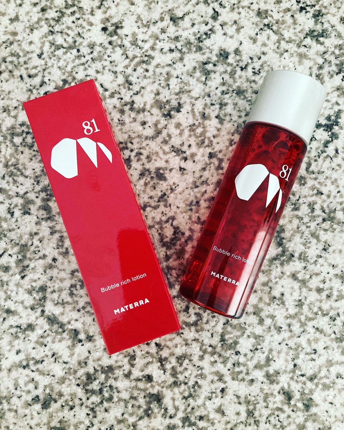 バブルリッチローション/MATERRA81/化粧水を使ったクチコミ（1枚目）