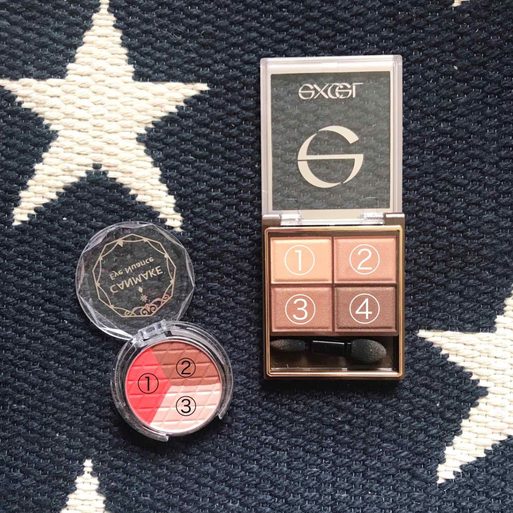 スキニーリッチシャドウ/excel/アイシャドウパレットを使ったクチコミ（3枚目）