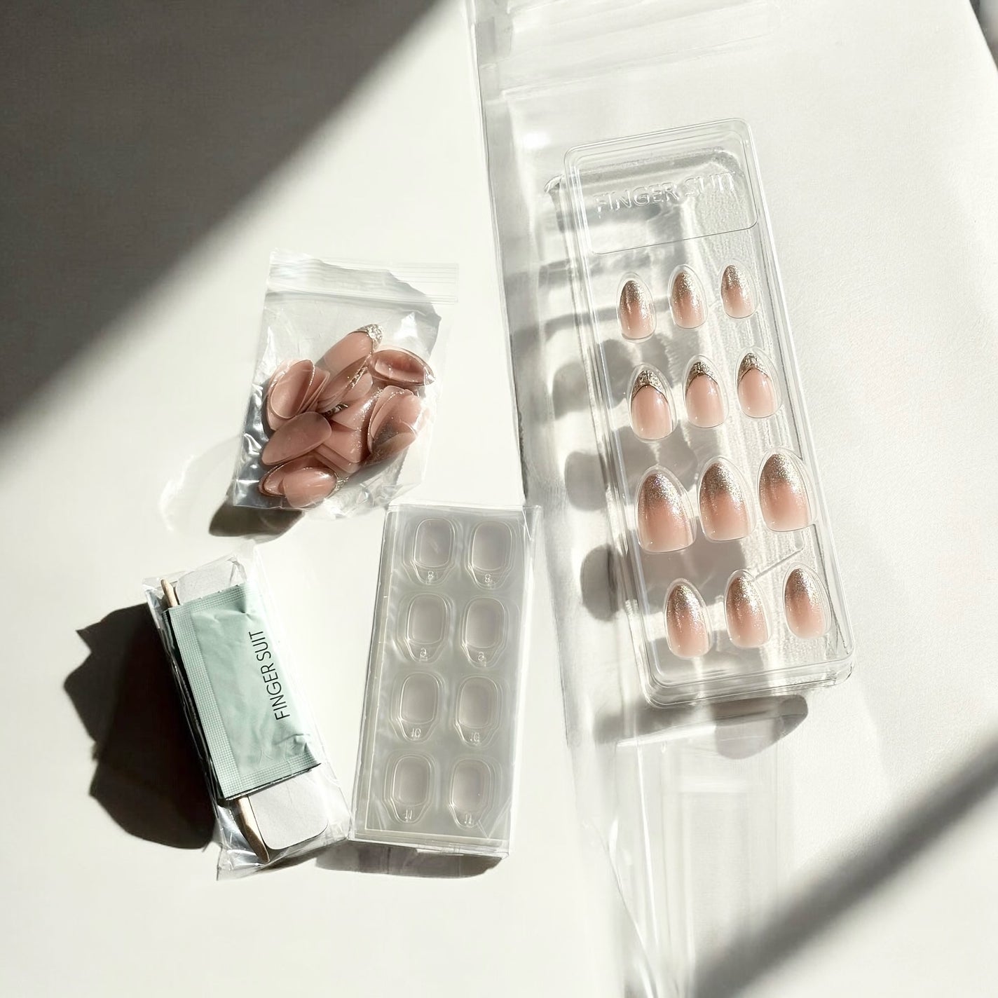 ネイルチップ(シールタイプ)/FINGER SUIT/ネイルチップ・パーツを使ったクチコミ(3枚目)