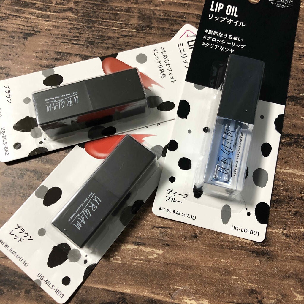 UR GLAM LIP OIL/U R GLAM/リップグロスを使ったクチコミ(1枚目)