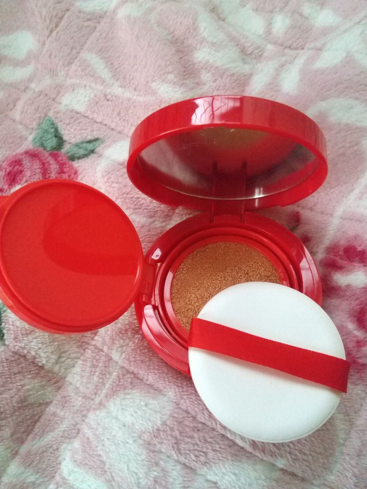 クッションファンデーション 21N ナチュラルベージュ/coou/クッションファンデーションを使ったクチコミ（2枚目）