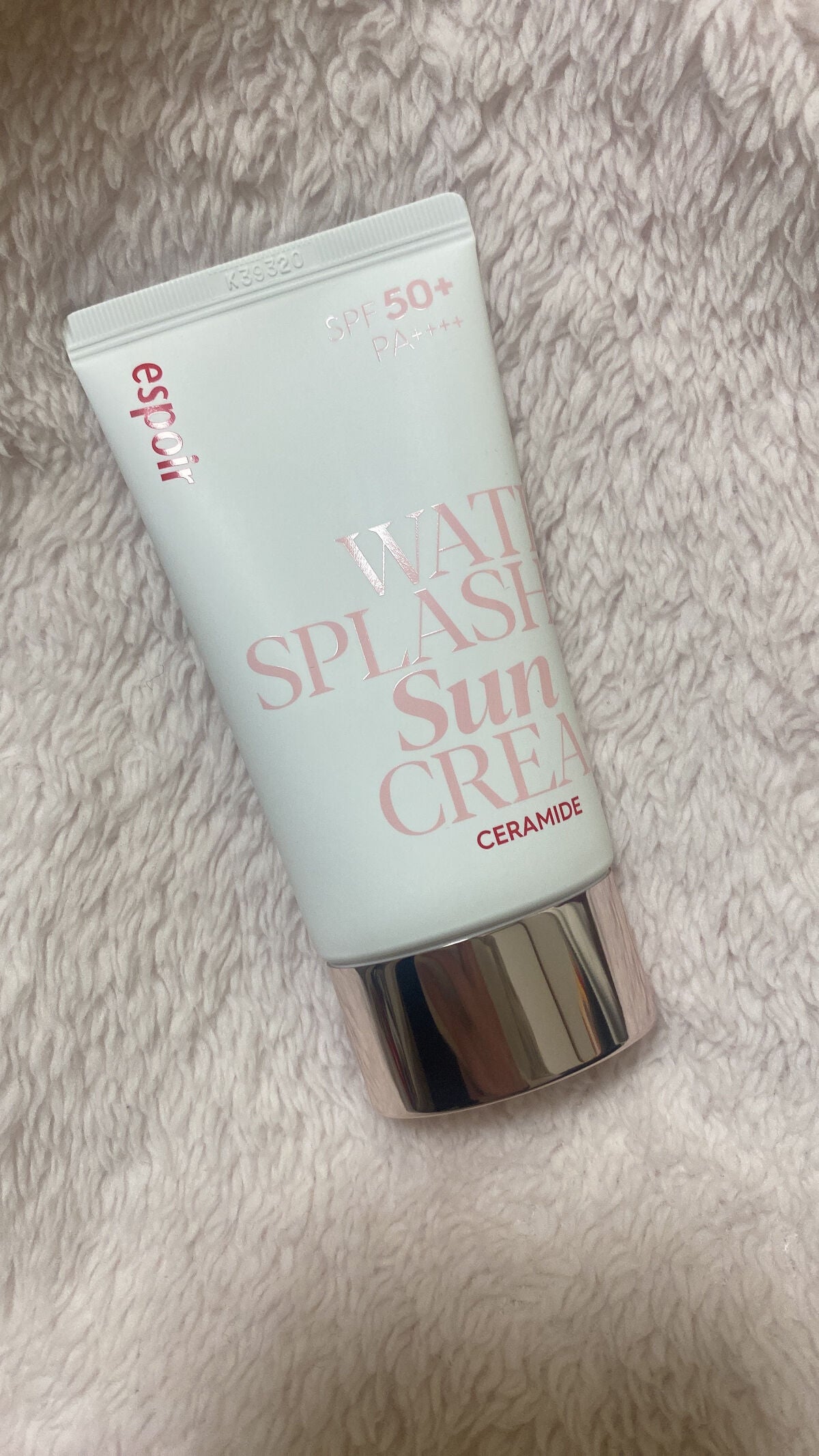 ウォータースプラッシュサンクリーム セラミド/espoir/日焼け止めクリームを使ったクチコミ(2枚目)
