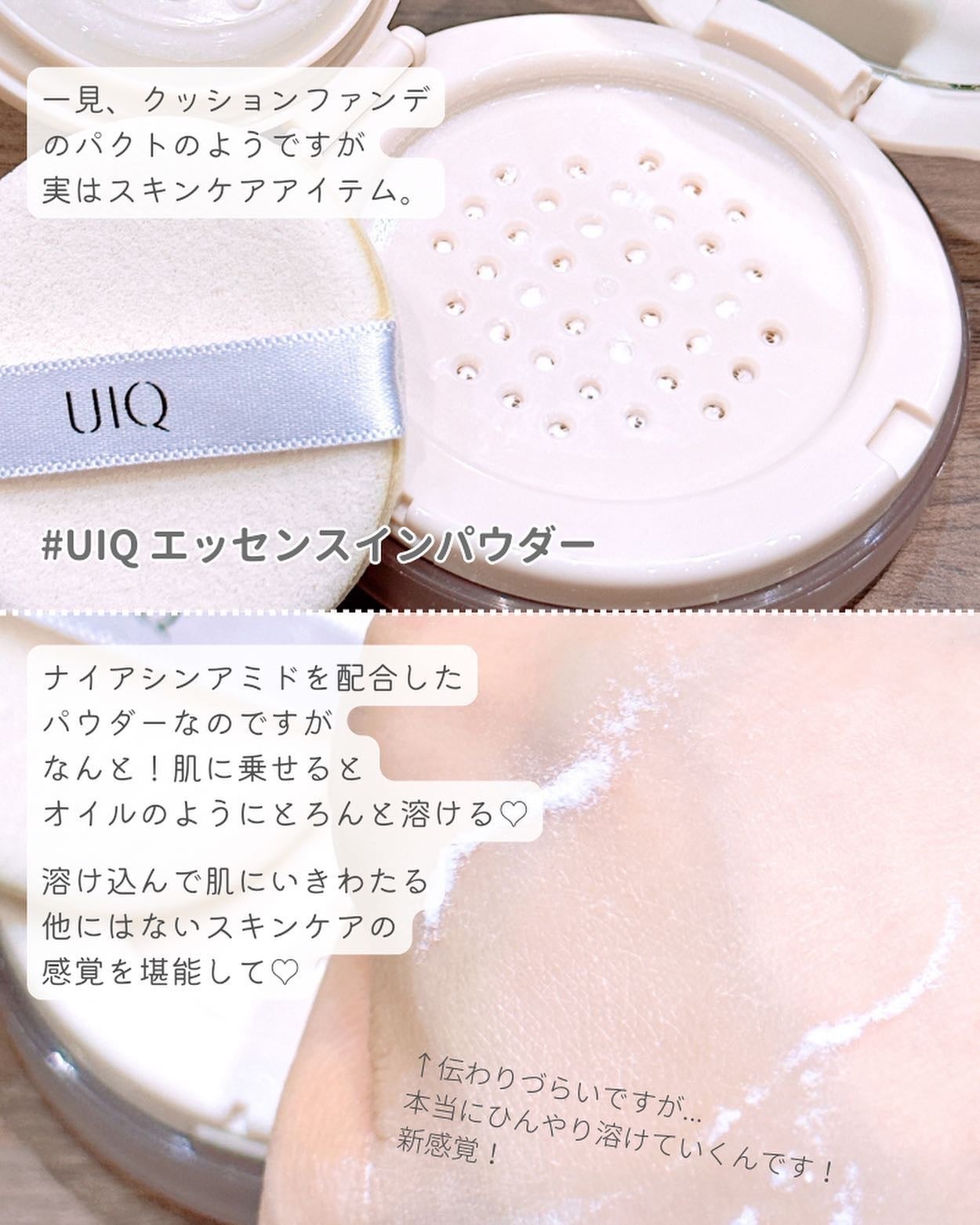 バイオムバリアエッセンスインパウダー/UIQ/ルースパウダーを使ったクチコミ(10枚目)