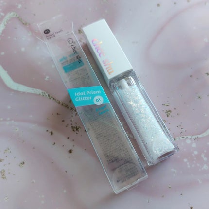アイドルプリズムグリッター/chee shu/グリッターを使ったクチコミ(4枚目)