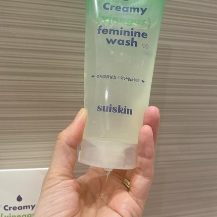 クリーミービネガーフェミニンウォッシュ/suiskin/ボディソープを使ったクチコミ(2枚目)