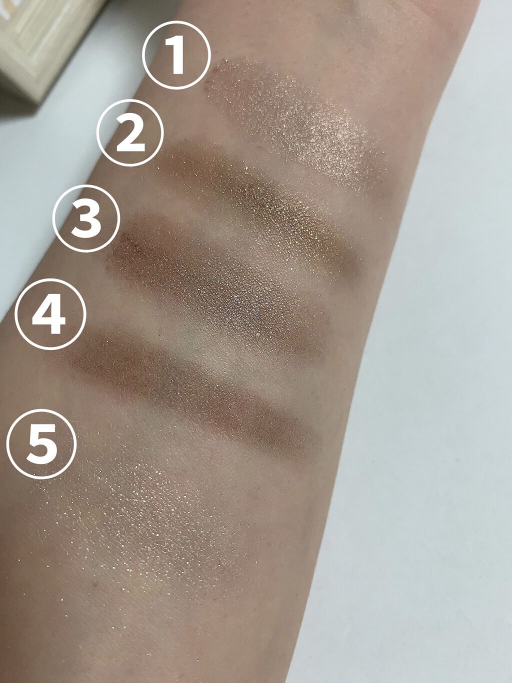 ショコラスウィート アイズ 008/リンメル ロンドン/アイシャドウパレットを使ったクチコミ（3枚目）