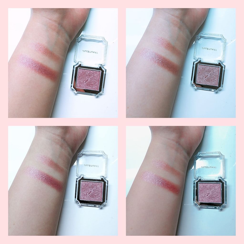 アイコニックルック アイシャドウ S106 enjoy a romance/JILL STUART/単色アイシャドウを使ったクチコミ（3枚目）